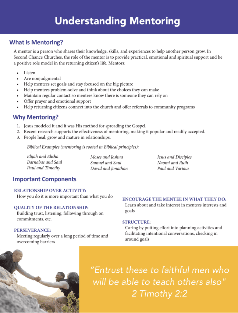Mentoring Handout