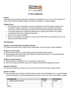 5C-Grant-Application